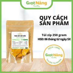 Xoài Sấy Dẻo Nguyên Miếng Sấy Lạnh Dinh Dưỡng Sạch Lành từ Nông Sản Giọt Nắng