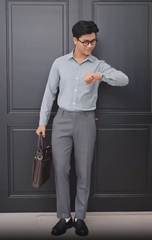 VP001 - Quần tây nam công sở form slim fit nhiều màu