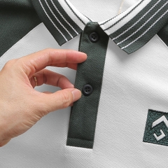 CS732 - Áo Polo Nam Phối Cổ Bo Tay