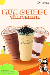 Ding Tea Mua 2 Size L Tặng 1 Size M