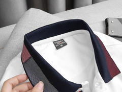 Áo Thun Nam Cổ Bẻ Phối Viền Lịch Lãm