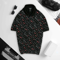 Áo Polo Nam Cổ Bẻ Màu Trắng Just Do It