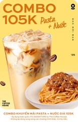 The Coffee House Combo 105K Pasta + Nước