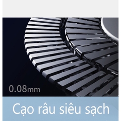 Máy cạo râu 2 lưỡi Elept MN-585 công suất 5W tự mài sắc, cạo sạch không đau rát, sạc điện tiện lợi