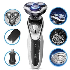 Máy cạo râu thông minh đa năng 643T 3 in 1 chống nước cao cấp ( cạo râu, cắt tóc, tỉa lông mũi )