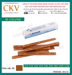Đá mài dầu USA Boride màu nâu AS #1200 1/2x1/4x6