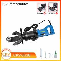 Máy uốn/nắn thép thủy lực cầm tay D8-D28 CKV-JU28 220V/2000W