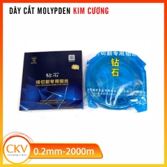Dây cắt Molypden Kim Cương chính hãng 0.14mm - 0.2mm | CKV VIETNAM