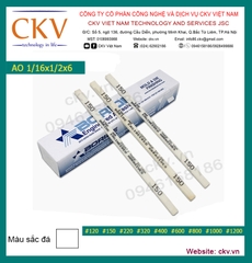 Đá mài dầu đánh bóng khuôn Boride AO #800 1/16x1/2x6