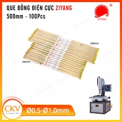 Que đồng điện cực EDM Ø0.5-1.0mm 500mm 100Pcs ZIYANG| CKV VIETNAM