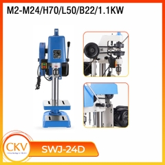 Máy taro ly hợp SWJ-24D M24/H70/L50/B22/1100W/Động cơ đồng nguyên chất