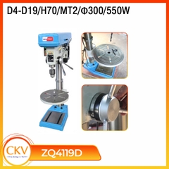 Máy khoan để bàn ZQ4119D - D19/H70/MT2/Bàn làm việc tròn Φ300/550W
