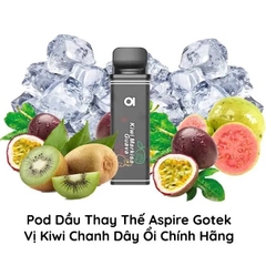 Đầu Pod vị GOTEK Series | Kiwi Markisa Guava - Kiwi Chanh dây Ổi