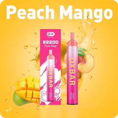 OXBAR R2200 Peach Mango - Xoài đào / 7ml / 5% (50mg) / 1000mAh