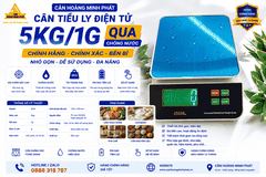 Cần mua cân điện tử 5kg dùng cho nhà bếp, chống nước tốt thì nên chọn mẫu nào?