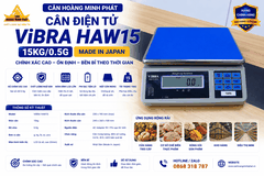 CỬA HÀNG, SIÊU THỊ, CƠ SỞ CHẾ BIẾN CẦN CÂN ĐIỆN TỬ 15KG CHÍNH XÁC CAO?