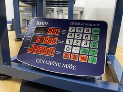 Cân ghế điện tử 300kg HMP9 Thương Hiệu CÂN HOÀNG MINH PHÁT. Cân tính tiền, chống nước. Cân Chốt Số - Tiếng việt
