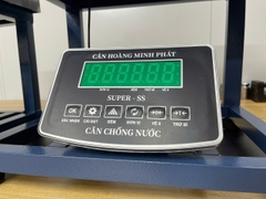 Cân ghế điện tử SUPER-SS 200kg led xanh chống nước. Thương hiệu Cân Hoàng Minh Phát - Khung ghế rẻ