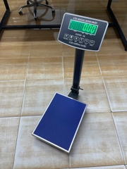 Cân bàn điện tử 200kg SUPER-SS led xanh - Phím Tiếng Việt - Cân Động Vật Chốt số