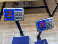Cân điện tử 300KG H6. Thương hiệu CÂN HOÀNG MINH PHÁT. Phím Tiếng Việt