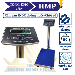 Cân bàn điện tử INOX 200KG SUPER-SS led xanh