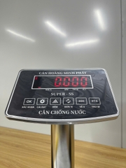 Cân điện tử INOX 60kg chống nước SUPER-SS led đỏ