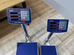 Cân bàn điện tử 100kg HMP9 INOX chống nước. Thương hiệu Cân Hoàng Minh Phát