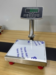 Cân điện tử INOX 60kg chống nước SUPER-SS led xanh