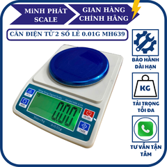 Cân điện tử 600G/0.01G MH639. Cân định lượng 2 số lẻ