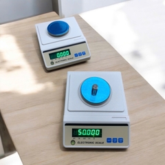 Cân điện tử 3 số lẻ JCS-C 0.001g/300g - kèm lồng kính chắn gió