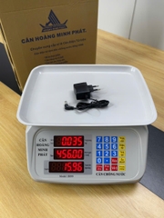 Cân điện tử 30kg tính tiền chống nước H899. Cân hải sản, thủy sản, cân hàng rau củ quả thương hiệu Cân Hoàng Minh Phát