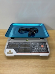 Cân Điện Tử Tính Tiền 30kg HM968 | Mâm INOX, Phím Tiếng Việt | Cân Rau Củ, Thực Phẩm