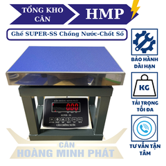 Cân ghế điện tử 80KG chống nước, chốt số SUPER-SS led đỏ