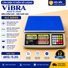 Cân điện tử đếm số lượng ViBRA 6KG/0.2G ALC, Chính Xác Cao