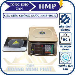 Cân điện tử 40KG tính tiền SIÊU CHỐNG NƯỚC HMS-40CN. Thương Hiệu CÂN HOÀNG MINH PHÁT