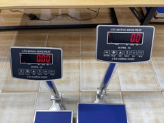 Cân cột điện tử INOX 350KG SUPER-SS led đỏ