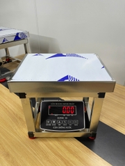 Cân ghế điện tử 80KG Full INOX Chống nước Chốt số SUPER-SS led đỏ