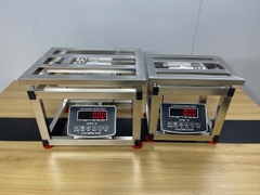 Cân ghế điện tử 300KG Full INOX Chống nước Chốt số SUPER-SS. LED ĐỎ