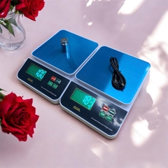 Cân tiểu li điện tử 5KG QUA Chống Nước - Sạc USB