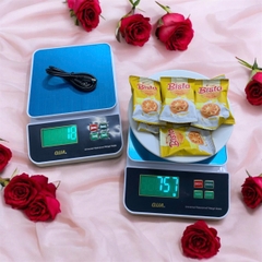 Cân tiểu li điện tử 3KG QUA Chống Nước - Sạc USB
