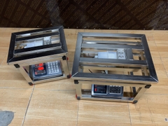 Cân ghế điện tử 80KG tính tiền Full INOX Không Gỉ H7. Phím Tiếng Việt