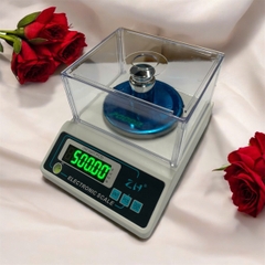Cân điện tử 2 số lẻ ZH 1KG/0.01G - Kèm lồng kính