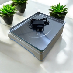 Cân điện tử 25kg/1g tính tiền HM580. Mâm cân INOX -  Kèm sạc. Thương hiệu CÂN HOÀNG MINH PHÁT. Phím tiếng việt