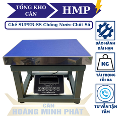 Cân ghế điện tử 350KG chống nước, chốt số SUPER-SS led xanh