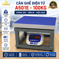 Cân Ghế Điện Tử 100kg A501E | Cân Hàng Hóa, Nông Sản Chính Xác Cao
