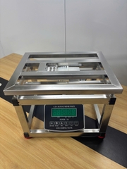 Cân Ghế Điện Tử 150kg INOX Chống Nước SUPER-SS | LED Xanh | Cân Hàng Hóa, Nông Sản, Động Vật