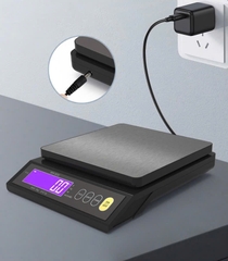 Cân điện tử nhà bếp 10KG WH-B30 Chống nước. Cân làm bánh sạc USB