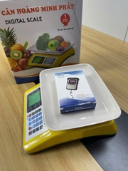 Cân điện tử tính tiền 30KG HM-530 - Cân bán hàng tiếng việt chính xác cao thương hiệu CÂN HOÀNG MINH PHÁT