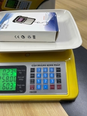 Cân điện tử tính tiền 30KG HM-530 - Cân bán hàng tiếng việt chính xác cao thương hiệu CÂN HOÀNG MINH PHÁT