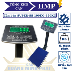 Cân bàn điện tử 150kg SUPER-SS led xanh - Phím tiếng việt - Cân động vật chốt số